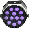 image1 Rockville ROCKHAZE 1000 CFM DMX Hazer Machine Water Based DJClub Haze2 Remotes Bundle with 1 Eliminator Mini Par UV LED DMX Par Can Blacklight for DJStageClubsBars ADJ 2 Items