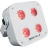 imageRockville 4 Pack MINI IR4 Black 48W LED Par Wash Lights 4x12W RGBWAUV Wireless DMX App Group Control Rechargeable Battery Travel Bag for DJs and Party EventsWhite