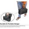 imageRockville 4 Pack MINI IR4 Black 48W LED Par Wash Lights 4x12W RGBWAUV Wireless DMX App Group Control Rechargeable Battery Travel Bag for DJs and Party EventsBlack