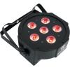 imageRockville BATTERY PAR 61 White 36W Rechargeable RGBWAUV DMX Wash Light 15Hour Battery Sound Activated IR Remote Replaceable Battery 25 degree Beam Angle for DJs and Event LightingBlack