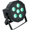 imageRockville BATTERY PAR 61 White 36W Rechargeable RGBWAUV DMX Wash Light 15Hour Battery Sound Activated IR Remote Replaceable Battery 25 degree Beam Angle for DJs and Event LightingBlack
