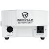 imageRockville BATTERY PAR 61 White 36W Rechargeable RGBWAUV DMX Wash Light 15Hour Battery Sound Activated IR Remote Replaceable Battery 25 degree Beam Angle for DJs and Event LightingWhite