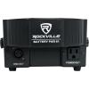 imageRockville BATTERY PAR 61 White 36W Rechargeable RGBWAUV DMX Wash Light 15Hour Battery Sound Activated IR Remote Replaceable Battery 25 degree Beam Angle for DJs and Event LightingBlack