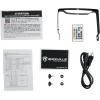 imageRockville BATTERY PAR 61 White 36W Rechargeable RGBWAUV DMX Wash Light 15Hour Battery Sound Activated IR Remote Replaceable Battery 25 degree Beam Angle for DJs and Event LightingBlack