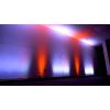imageRockville Battery Strip 24 100W Rechargeable RGBW DJ Wash Light Bar 24x4W LEDs 58Channel DMX Remote for Events and Stage Lighting