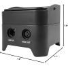 imageRockville Best PAR 50 24W Rechargeable Par Can Wash Light Wireless DMX 6in1 RGBWAUV LEDs 4400mAh Battery for DJs and Event LightingBlack