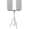 imageRockville DP Mount Dual 81012quot PA Speaker Cabinet Adapter Sturdy Steel 80 lbs Capacity SpaceSaving for DJs and Live Sound Professionals