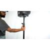 imageRockville GASPOLEB M20 Threaded Air Assist SubwooferSpeaker Pole Mount Stand 335quot55quot Adjustable Height 140 Lb Capacity 35mm Diameter for DJs Live Events and Studios