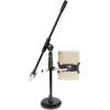 imageRockville IPS44 Universal TabletSmartphone Mount Clamps to 1quot StandDesk MultiAngle Adjustment ScratchFree Grip 360Degree Swivel for Musicians and Presenters