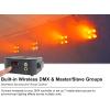 imageRockville MINI IR4 Charge Package 8 12W DJ Par Wash Up Lights  Charging Case RGBWAUV App Control Wireless DMX Rechargeable Battery for DJ Events and PartiesBlack