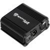 imageRockville PSP5 48V Phantom Power Supply Box for Condenser Microphones LowNoise Compact Design Universal Compatibility for Home Studio Recording and Podcasting
