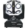 imageRockville Party Spinner LED 150W Moving Head DJ Light 18 LEDs 12 RGBW  6 White COB DMX Controls Sound Activated for Parties and Stage Events
