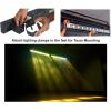 imageRockville Pixel Hybrid Bar 90W Light Strip WashStrobeBlinder BatteryPowered Wireless DMX RGB Effects Perfect for DJs and Stage Performers