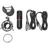 imageRockville RCM SR Condenser Mic Studio Recording Samsung Capacitors Cardioid Pattern 25mm Cartridge Low Noise Durable Zinc Body ampamp Steel Head for Vocals Podcasts and Live Performances