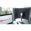 imageRockville RCM01 Pro Studio Condenser Microphone 200 Ohm Cardioid Pattern Metal Shock Mount 30Hz20kHz Frequency XLR and 35mm Cables for Vocals and Podcasting