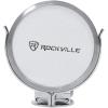 imageRockville RCM03 Pro Studio Condenser Microphone Cardioid Pattern 30Hz20kHz Frequency Response Metal Shock Mount Includes XLR ampamp 35mm Cables for Podcasting and Studio Recording