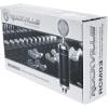 imageRockville RCM03 Pro Studio Condenser Microphone Cardioid Pattern 30Hz20kHz Frequency Response Metal Shock Mount Includes XLR ampamp 35mm Cables for Podcasting and Studio Recording