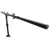 imageRockville RCS52 Universal Adjustable Lighting Cross Bar Stand 575 ft 66 lbs Capacity Steel Construction Easy Setup Compact Design for DJs and Stage Lighting