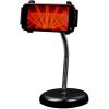 imageRockville RDMS6 118quot Gooseneck Studio Desktop Mic Stand Weighted Base Flexible Positioning Broad Mic Compatibility Black for Podcasting and Recording