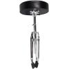 imageRockville RDS30 Deluxe Thick Padded Drum Throne Stool 11quot Round Seat 25quot Cushion Adjustable 189244quot Foldable 265 lb Capacity DoubleBraced for Drummers and Musicians