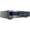 imageRockville REQ42B Dual 21Band Graphic Equalizer 19quot Rack Mount RCA InOut 35mm MP3 Input LED Indicators VU Meters for Studio and Live SoundBlack