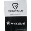 imageRockville REQ42B Dual 21Band Graphic Equalizer 19quot Rack Mount RCA InOut 35mm MP3 Input LED Indicators VU Meters for Studio and Live SoundBlack