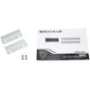 imageRockville REQ42B Dual 21Band Graphic Equalizer 19quot Rack Mount RCA InOut 35mm MP3 Input LED Indicators VU Meters for Studio and Live SoundSilver