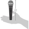imageRockville RMCXLR Wired Dynamic Microphone Full Metal Body M56 Cartridge 2 10 Ft OFC Cables Mic Clip ampamp Case for DJs Karaoke and Live Performances