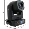 imageRockville ROCK SPOT 260W DJ Moving Head Spot Light Wireless DMX Prism Gobos Zoom for DJs and Stage EventsBlack