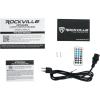 imageRockville RPM48S 2000W Powered 4 Channel MixerStereo Amplifier Bluetooth 3Band EQ USBSD Inputs for DJs and Live Events