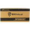 imageRockville RPM80BT 2400W Powered 8 Channel MixerAmplifier Bluetooth EQ ReverbDelay USB Phantom Power for Live Sound and Studio Use