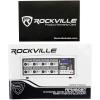 imageRockville RPM80BT 2400W Powered 8 Channel MixerAmplifier Bluetooth EQ ReverbDelay USB Phantom Power for Live Sound and Studio Use