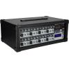 imageRockville RPM85 2400W Powered 8 Channel Mixer Bluetooth USBSD 5 Band EQ Adjustable EchoDelay 15V Phantom Power for Live Music and Events