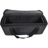 imageRockville RRB30 3U Rack Bag DoubleSided Case with 12quot Depth Shoulder Strap Zippered Pockets MilitaryGrade Nylon for DJs and Live Sound Professionals12