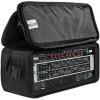 imageRockville RRB40 4U Rack Bag DoubleSided Case 12quot Depth Shoulder Strap Zippered Pockets Durable Nylon for DJs and Live Sound Professionals12