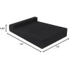 imageRockville RRS190S Pair Foam Studio Monitor Isolation Pads 75quot x 95quot 3Angle Tilt Vibration Reduction Durable Foam for Studio Recording and Home Theater