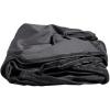 imageRockville RSCFAW White Scrim for DJ Facade Set of 4 Stretch Fabric FireRetardant EasyClean Velcro Panels for DJ Events and Professional Setupsblack