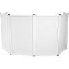 imageRockville RSCFAW White Scrim for DJ Facade Set of 4 Stretch Fabric FireRetardant EasyClean Velcro Panels for DJ Events and Professional Setupswhite