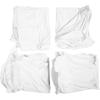 imageRockville RSCFAW White Scrim for DJ Facade Set of 4 Stretch Fabric FireRetardant EasyClean Velcro Panels for DJ Events and Professional Setupswhite