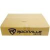 imageRockville RSCFAW White Scrim for DJ Facade Set of 4 Stretch Fabric FireRetardant EasyClean Velcro Panels for DJ Events and Professional Setupswhite
