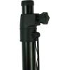 imageRockville RSPAT M20 Threaded Subwoofer to Speaker Pole Mount Adjustable 335quot55quot HeavyDuty Steel 140 lbs Capacity 35mm Pole Diameter for DJs and Live Sound Events