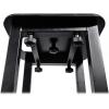 imageRockville RTP32B Totem Pole Moving Head Light Stand Adjustable 39  688 in BlackWhite Scrims Carry Bags ToolFree Setup 35mm Speaker Mount for Mobile DJs ampamp EventsBlack