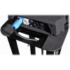 imageRockville RTP32B Totem Pole Moving Head Light Stand Adjustable 39  688 in BlackWhite Scrims Carry Bags ToolFree Setup 35mm Speaker Mount for Mobile DJs ampamp EventsBlack