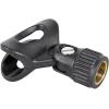 imageRockville RVCLIP1 Universal Microphone Clip Fits SM57SM58 Solid Construction Secure Grip Easy Install for Live Performances and Studio Recording