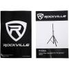 imageRockville RVES05 Heavy Duty Tripod DJ PA Speaker Stand 71quot Max Height 100 lb Capacity 35mm Pole Mount Steel Build for DJs and Live Sound