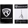 imageRockville RVES05 Heavy Duty Tripod DJ PA Speaker Stand 71quot Max Height 100 lb Capacity 35mm Pole Mount Steel Build for DJs and Live Sound