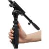 imageRockville RVMIC3 Tripod Microphone Stand with Quick Release Hand Clutch ampamp Boom Black