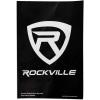 imageRockville RVMIC3 Tripod Microphone Stand with Quick Release Hand Clutch ampamp Boom Black