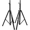 imageRockville RVSS2 Pair Adjustable Tripod DJ PA Speaker Stands 2 Sturdy Steel Construction Lightweight Carrying Case Included Perfect for DJs and Live Events