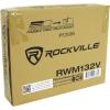 imageRockville RWM132V VHF Wireless Dual Handheld Microphone System High Sensitivity Long Range 200ft Clear Audio PlugandPlay for Live Performances and Events Includes 2 MicsMicrophone